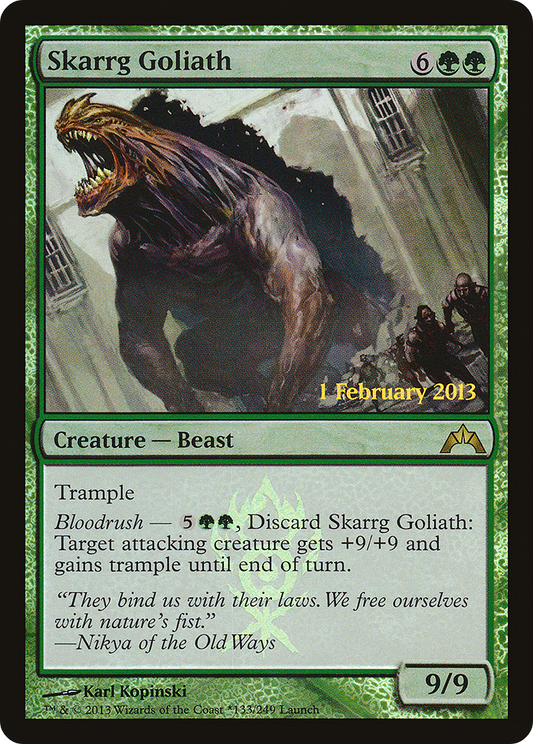 Skarrg Goliath (LARP-133★) (Foil)