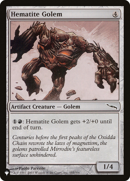 Hematite Golem (LIST-MRD-185)