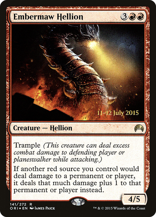 Embermaw Hellion (PRE-141S) (Foil)