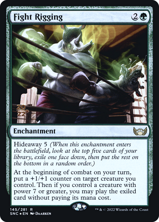 Fight Rigging (PRE-145S) (Foil)