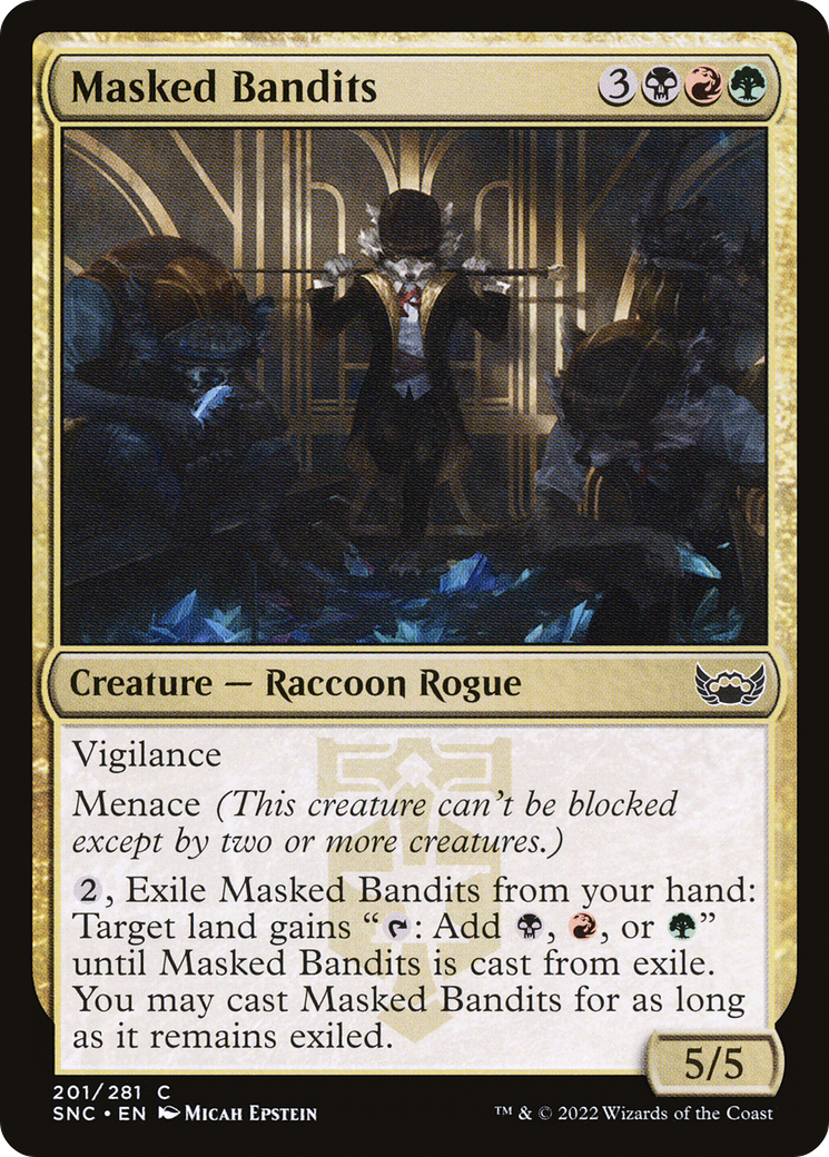 Masked Bandits (SNC-201) (Foil)