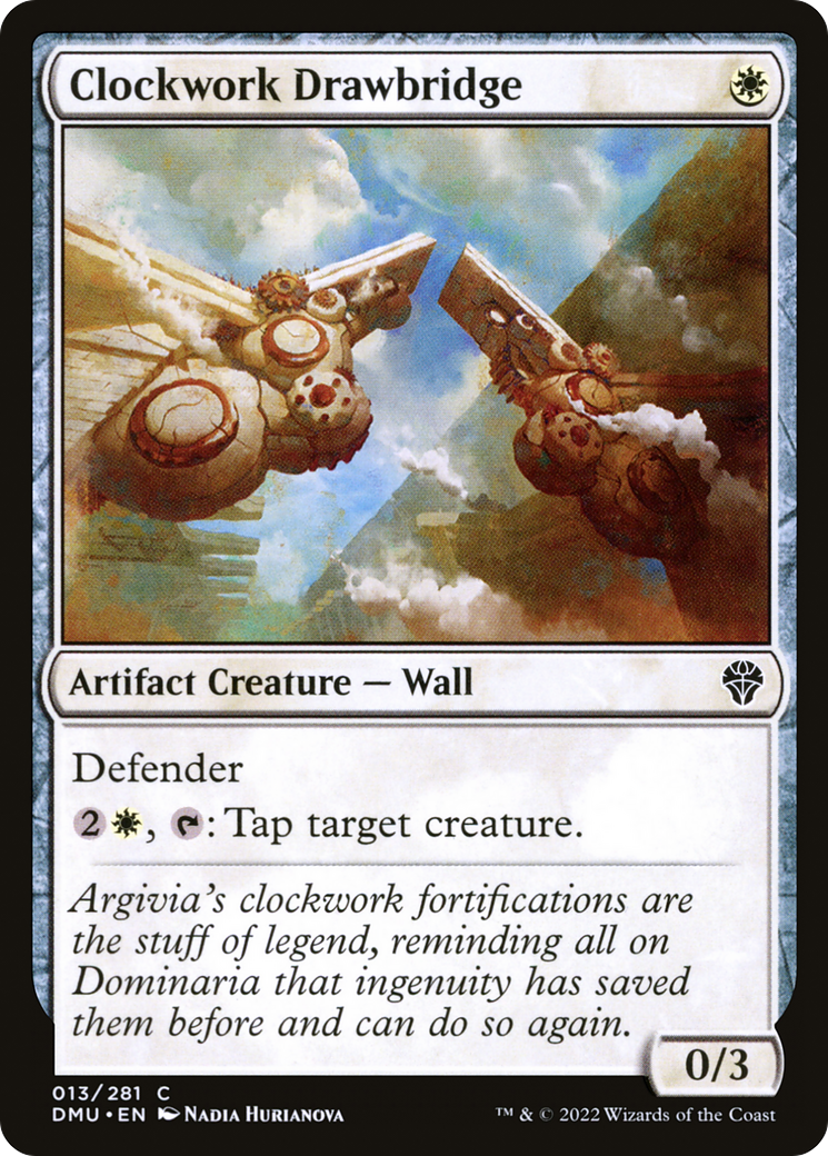 Clockwork Drawbridge (DMU-013) (Foil)