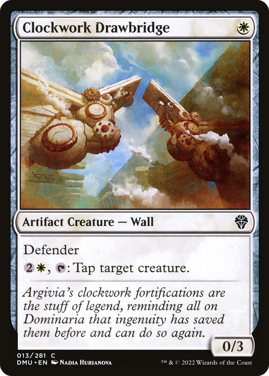Clockwork Drawbridge (DMU-013) (Foil)