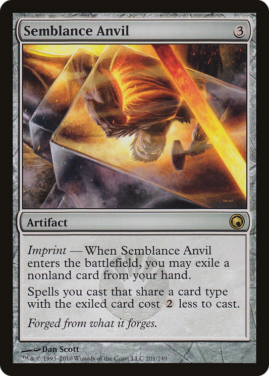 Semblance Anvil (SOM-201) (Foil)