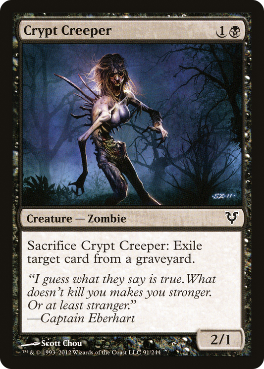 Crypt Creeper (AVR-091) (Foil)