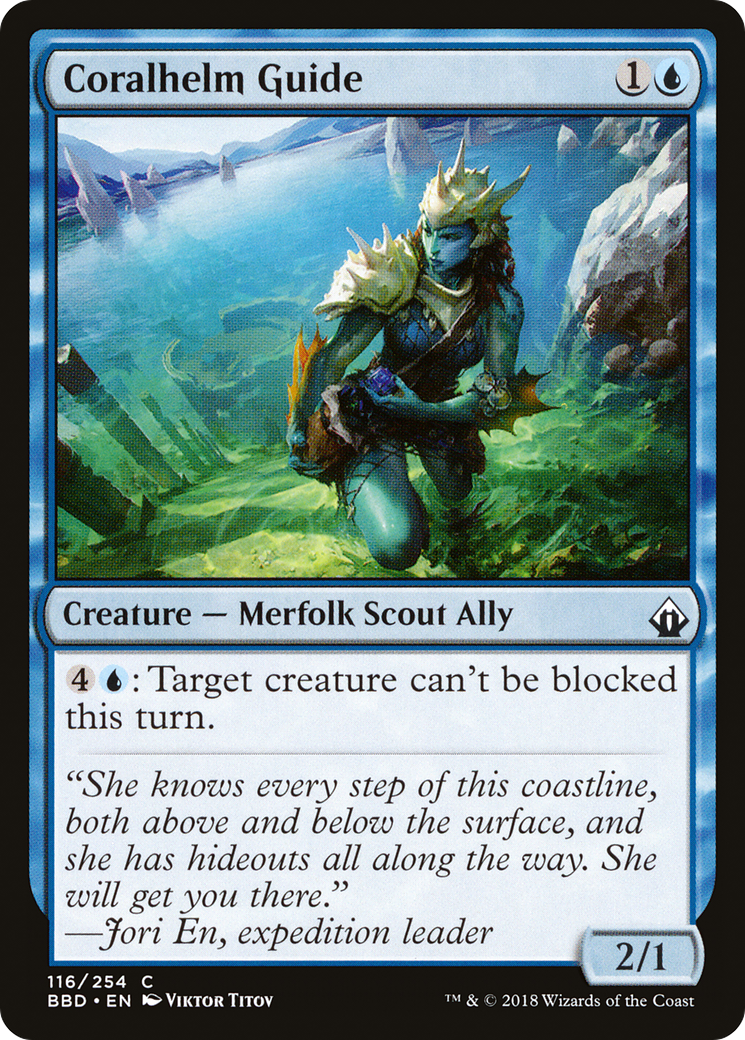 Coralhelm Guide (BBD-116) (Foil)