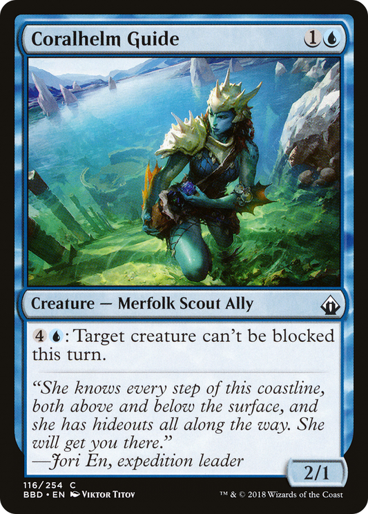 Coralhelm Guide (BBD-116) (Foil)