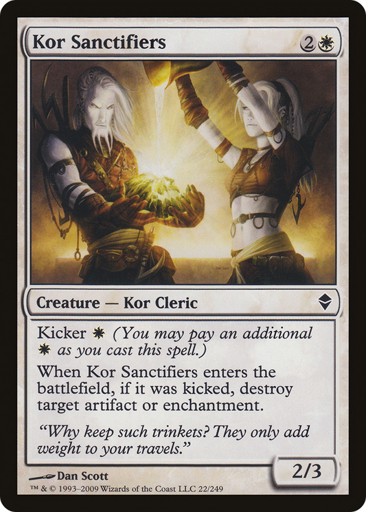 Kor Sanctifiers (ZEN-022) (Foil)