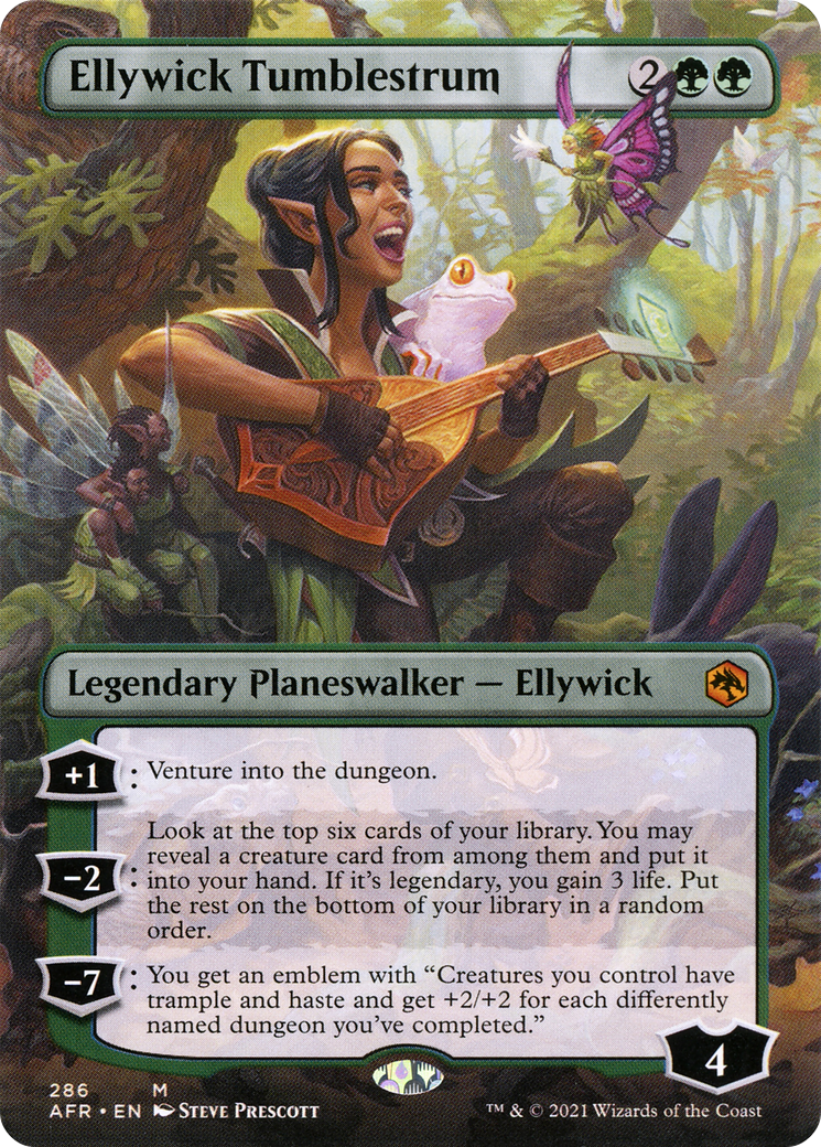 Ellywick Tumblestrum (AFR-286) (Borderless) (Foil)