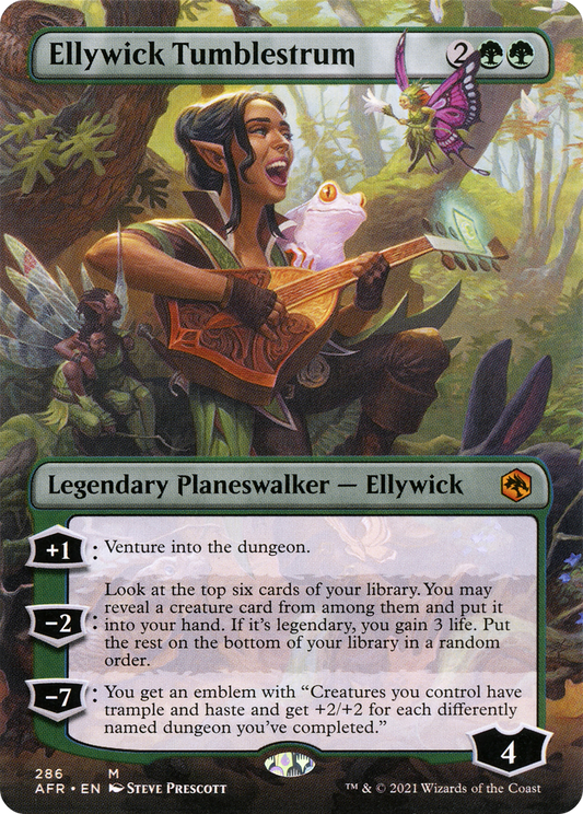 Ellywick Tumblestrum (AFR-286) (Borderless) (Foil)