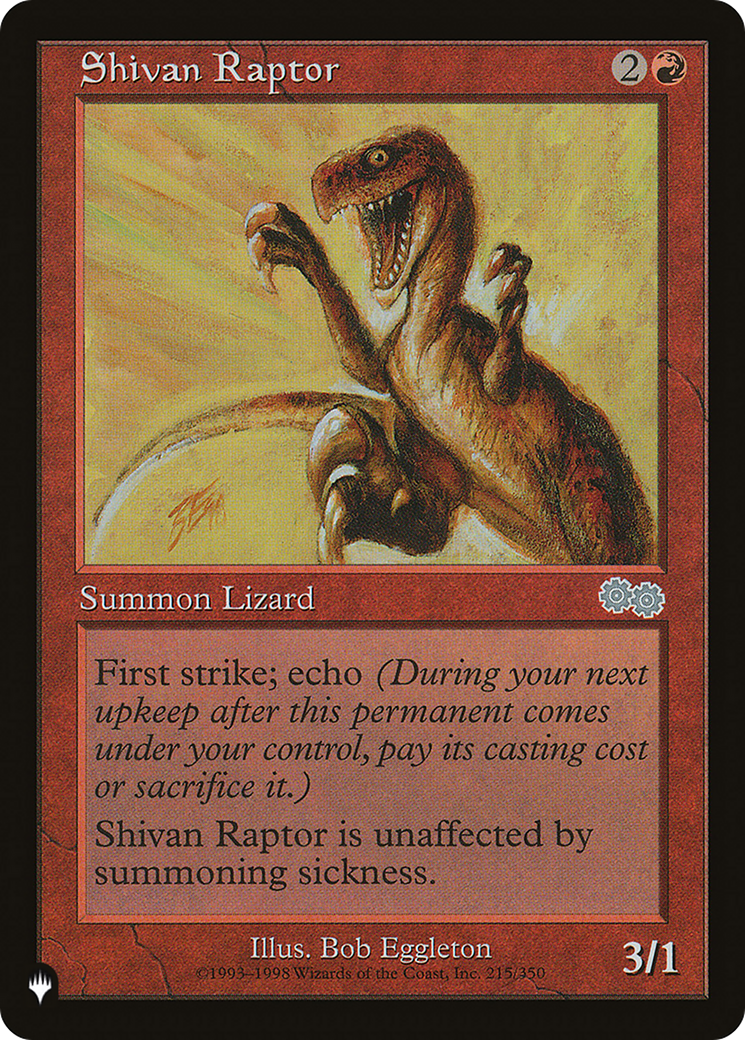 Shivan Raptor (LIST-USG-215)