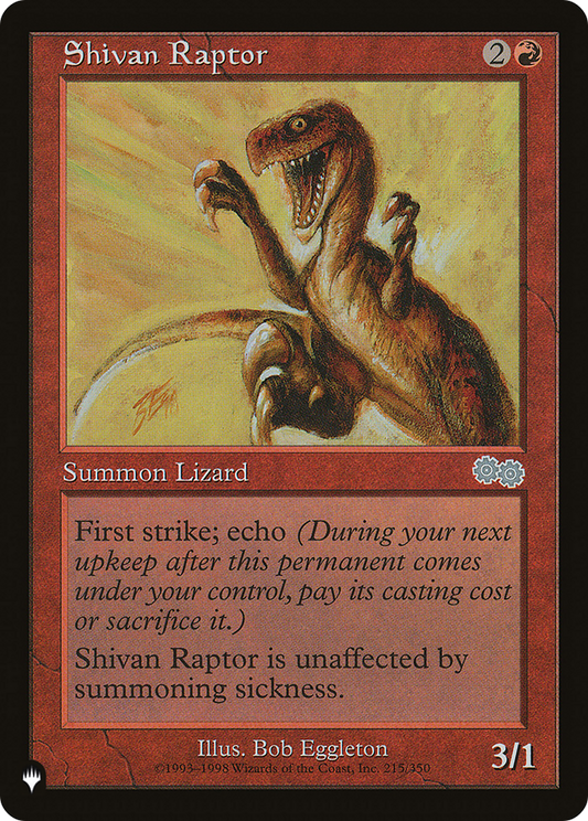 Shivan Raptor (LIST-USG-215)