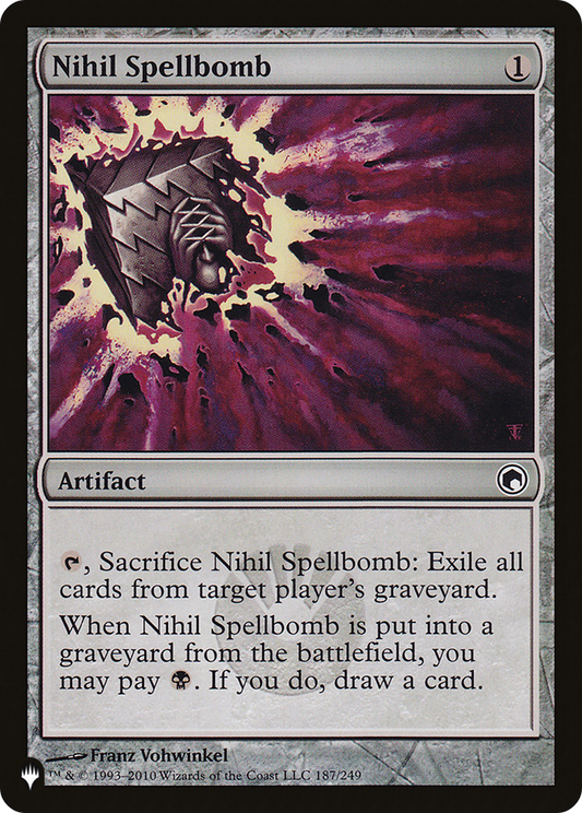 Nihil Spellbomb (LIST-SOM-187)