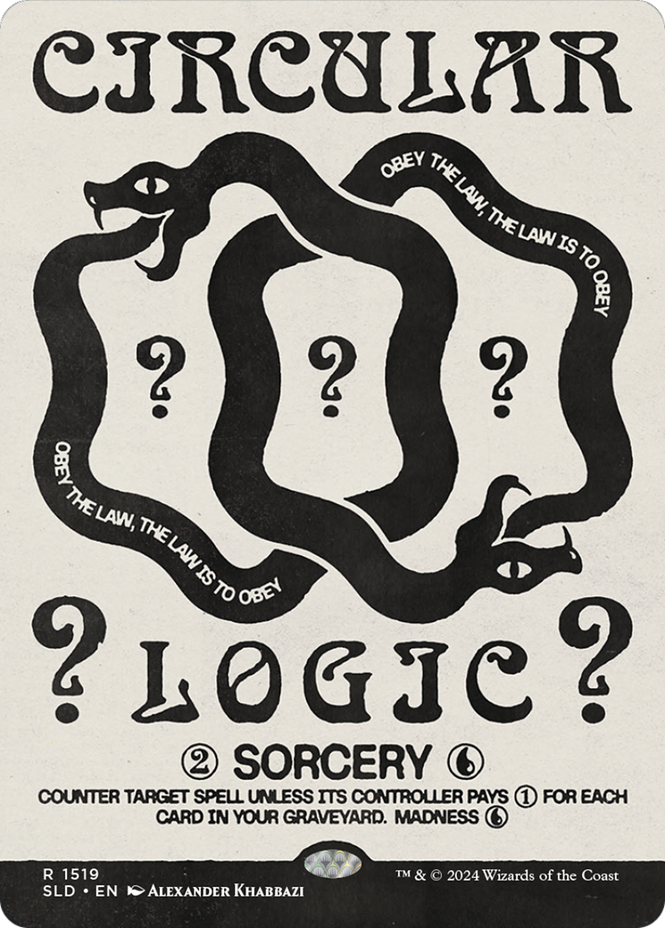 Circular Logic (SLD-1519) (Borderless)