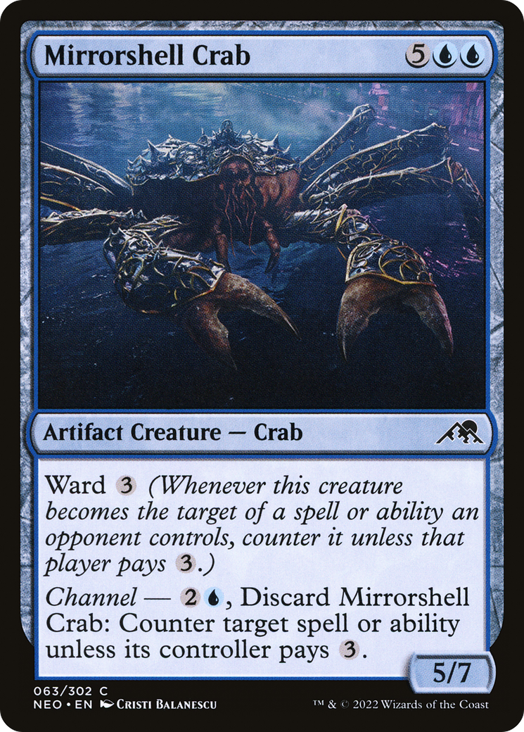 Mirrorshell Crab (NEO-063) (Foil)
