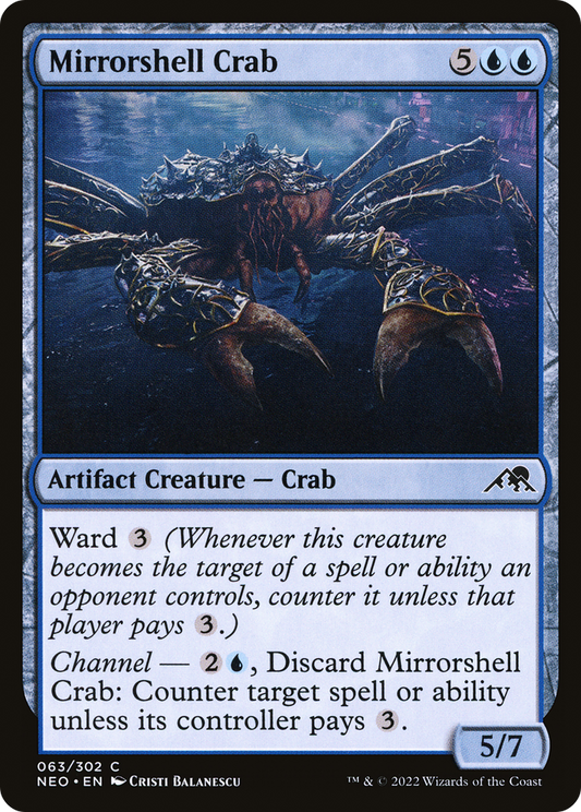Mirrorshell Crab (NEO-063) (Foil)