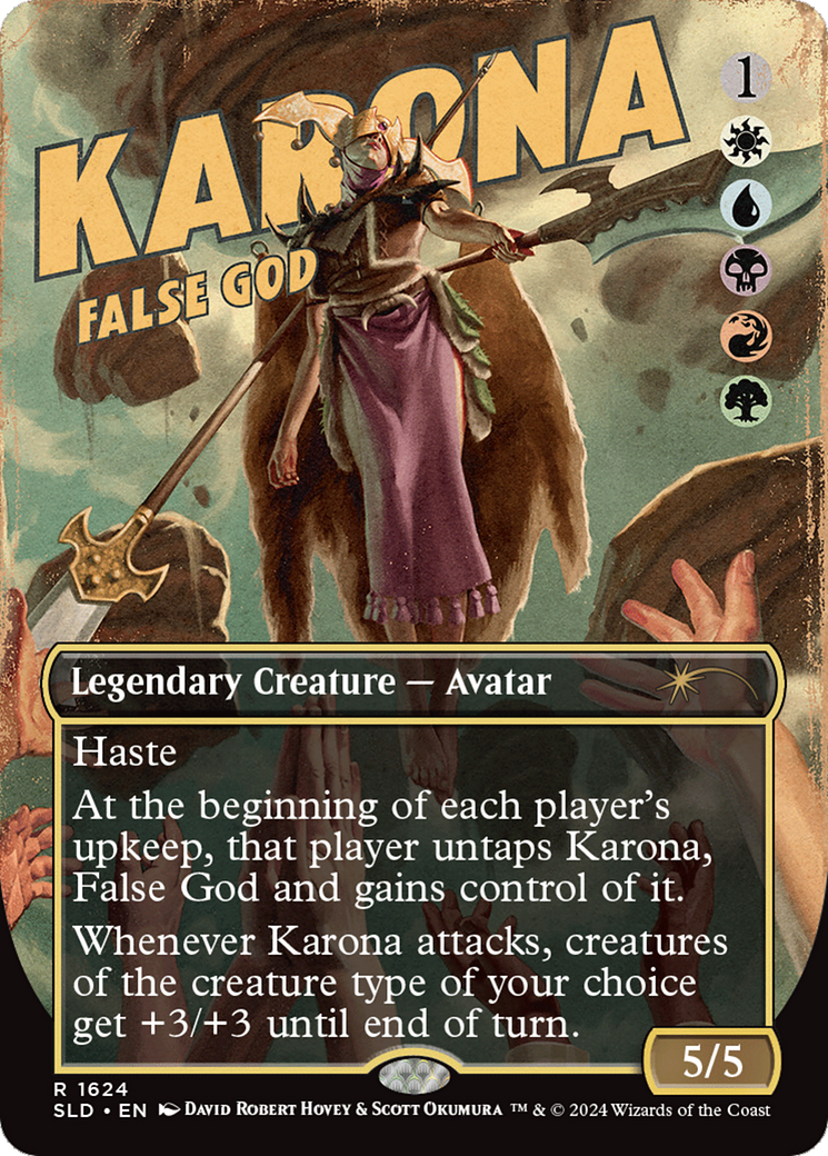 Karona, False God (SLD-1624) (Borderless)