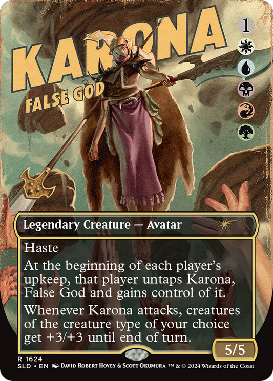 Karona, False God (SLD-1624) (Borderless)