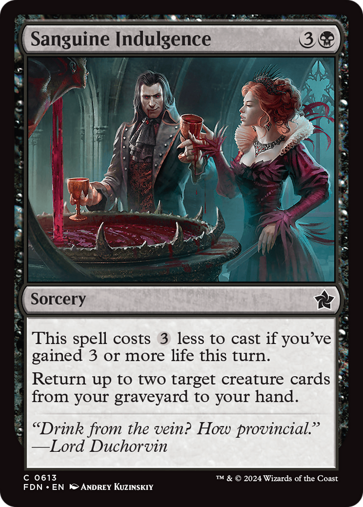 Sanguine Indulgence (FDN-613)