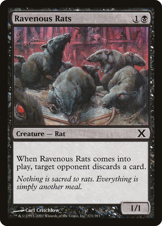 Ravenous Rats (10E-171) (Foil)