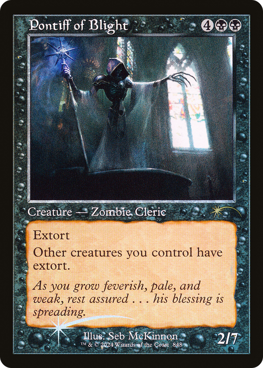 Pontiff of Blight (SLD-848) (Foil)