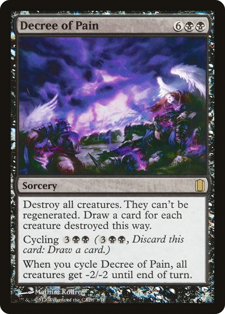 Decree of Pain (CM1-003) (Foil)