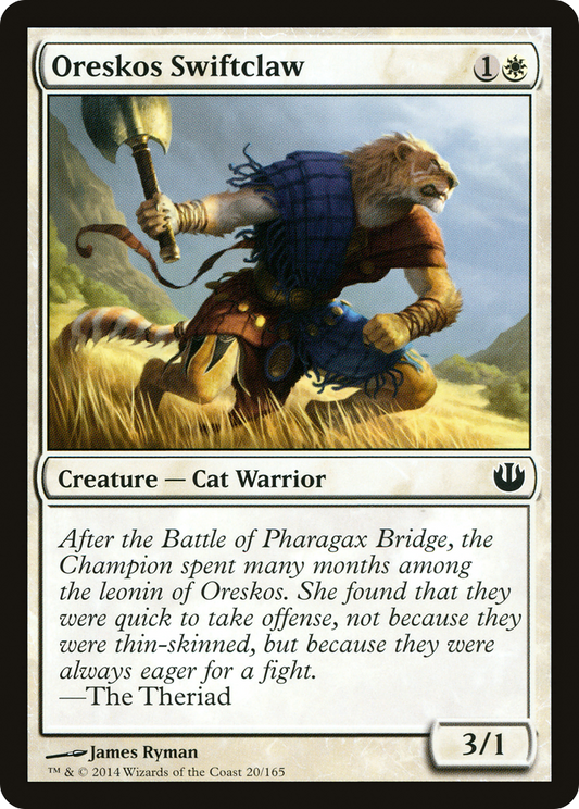 Oreskos Swiftclaw (JOU-020) (Foil)