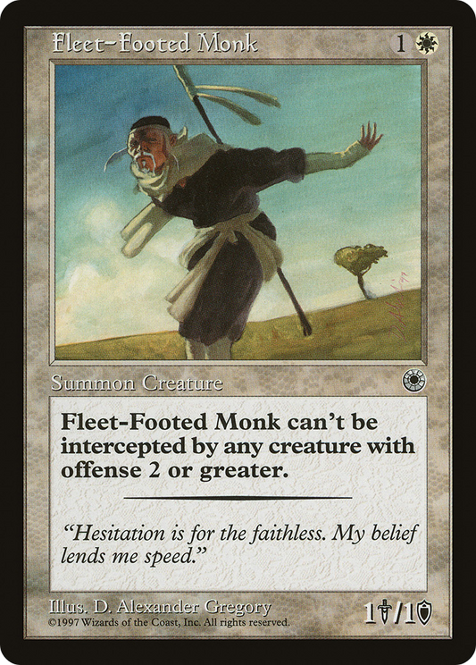 Fleet-Footed Monk (POR-015)