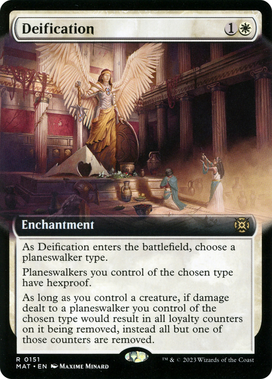 Deification (MAT-151) (Extended Art) (Foil)