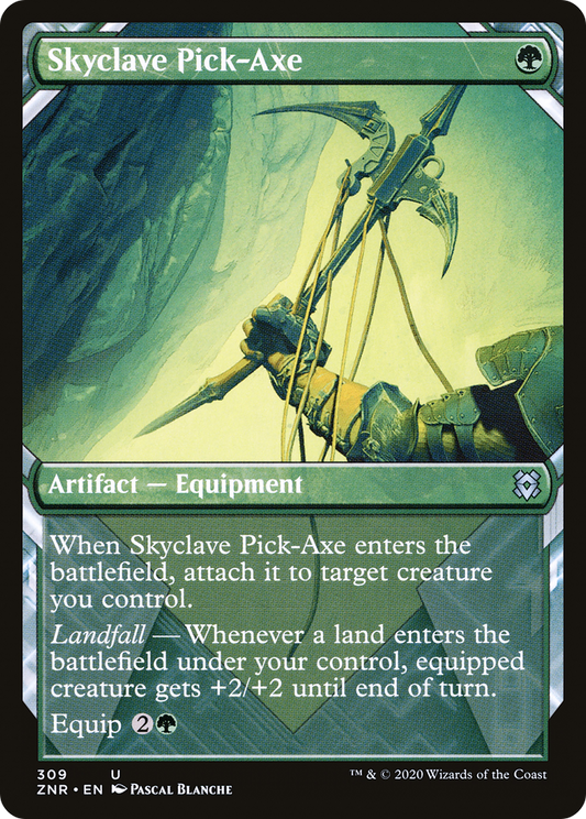 Skyclave Pick-Axe (ZNR-309) (Showcase) (Foil)
