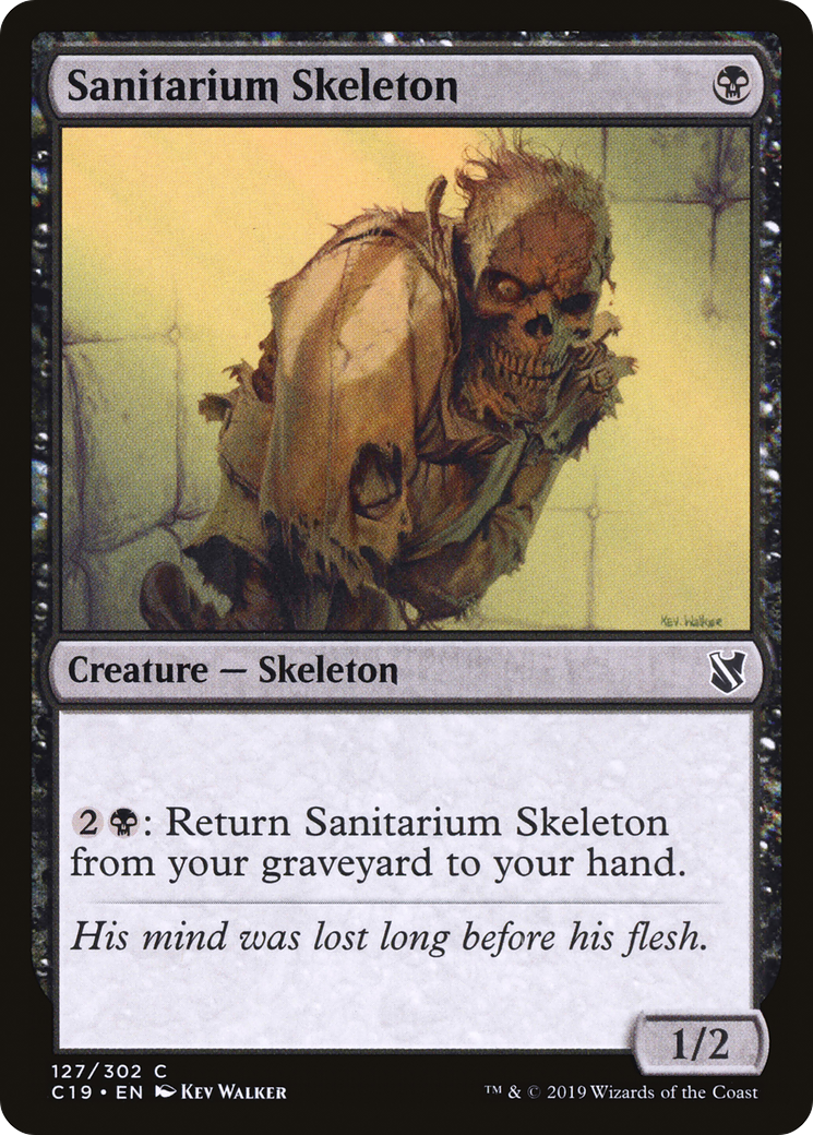 Sanitarium Skeleton (C19-127)