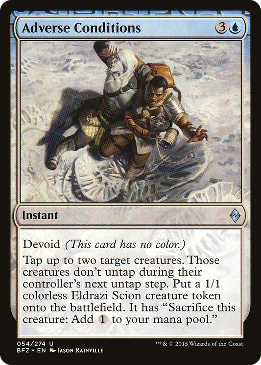 Adverse Conditions (BFZ-054) (Foil)