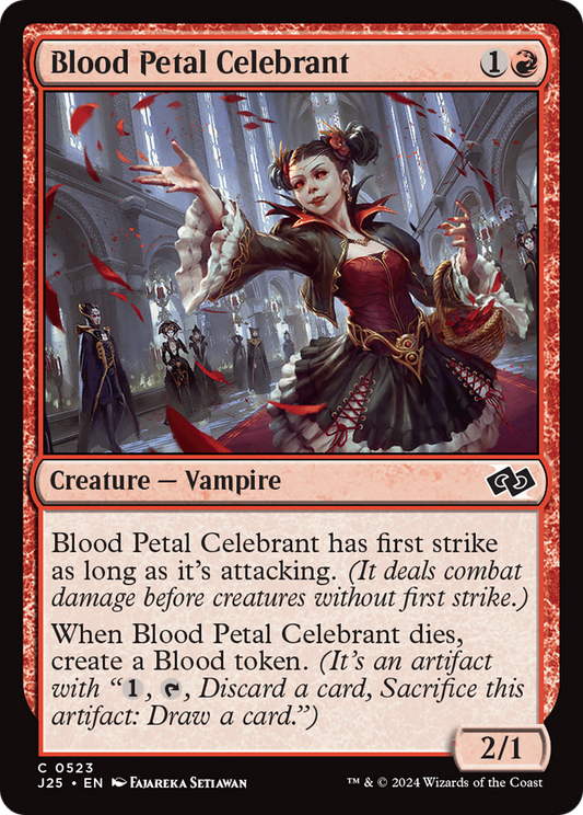 Blood Petal Celebrant (J25-523)