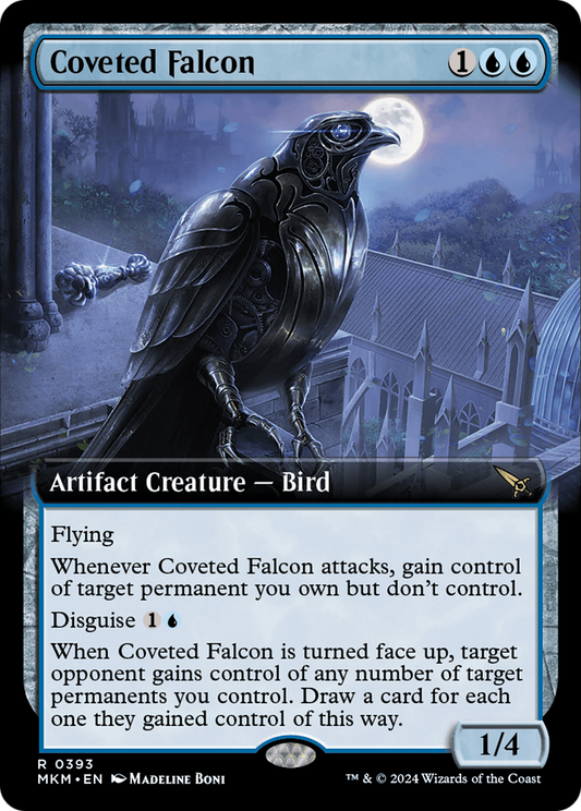 Coveted Falcon (MKM-393) (Extended Art)