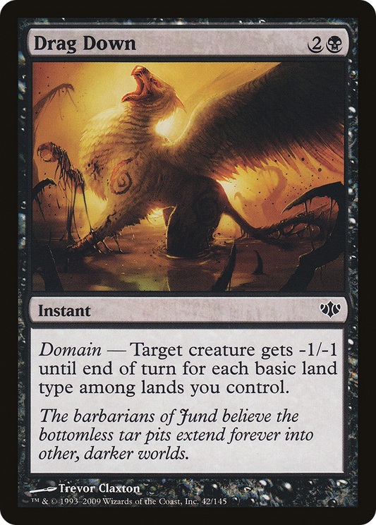 Drag Down (CON-042) (Foil)