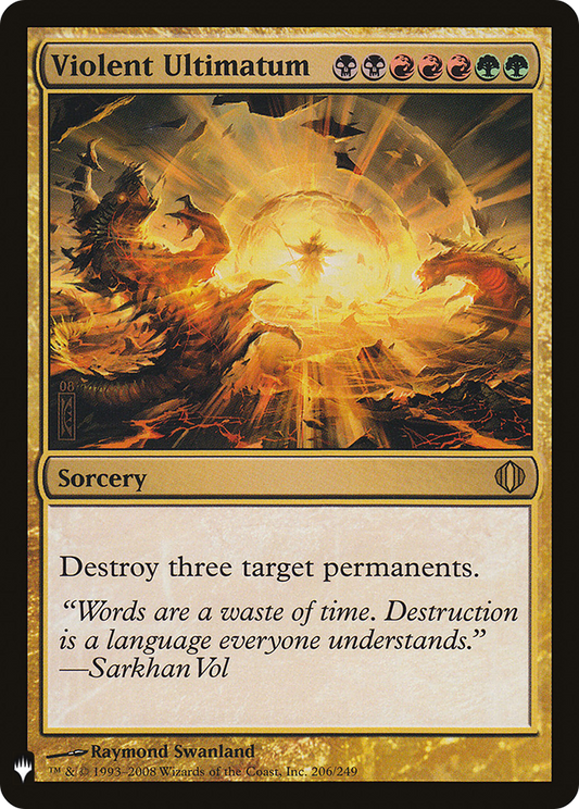 Violent Ultimatum (LIST-ALA-206)