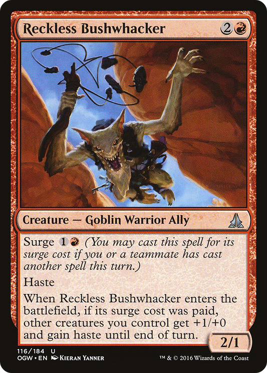 Reckless Bushwhacker (OGW-116) (Foil)