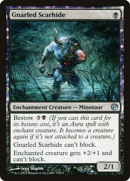 Gnarled Scarhide (JOU-072) (Foil)