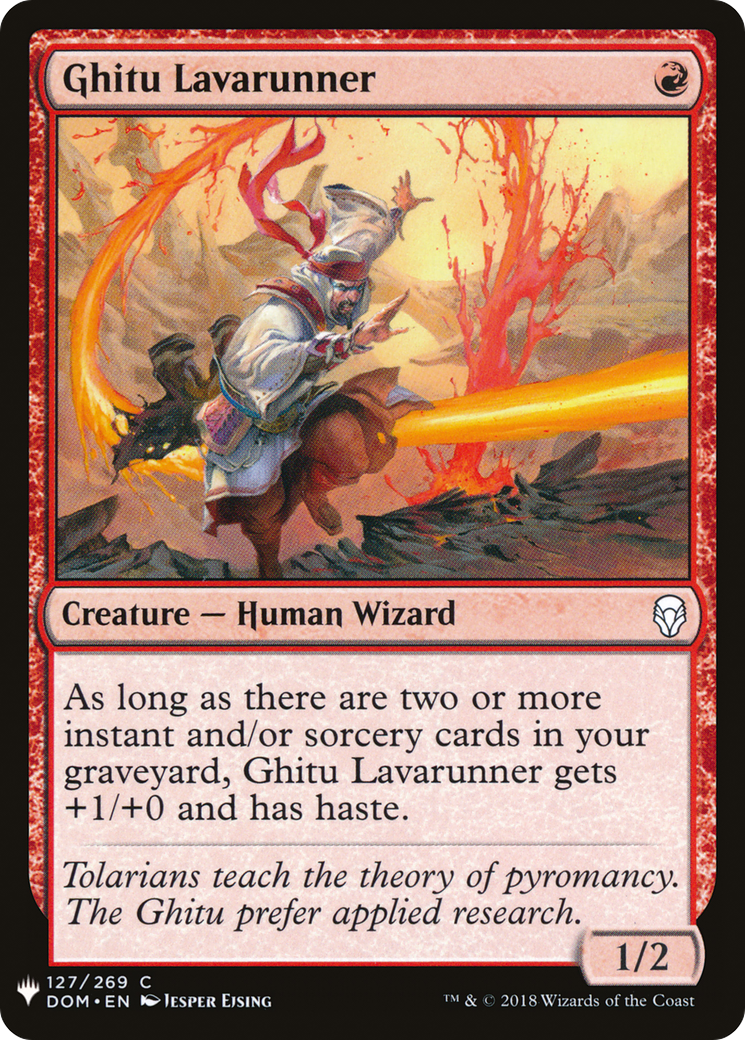 Ghitu Lavarunner (LIST-DOM-127)