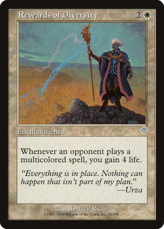 Rewards of Diversity (INV-032) (Foil)