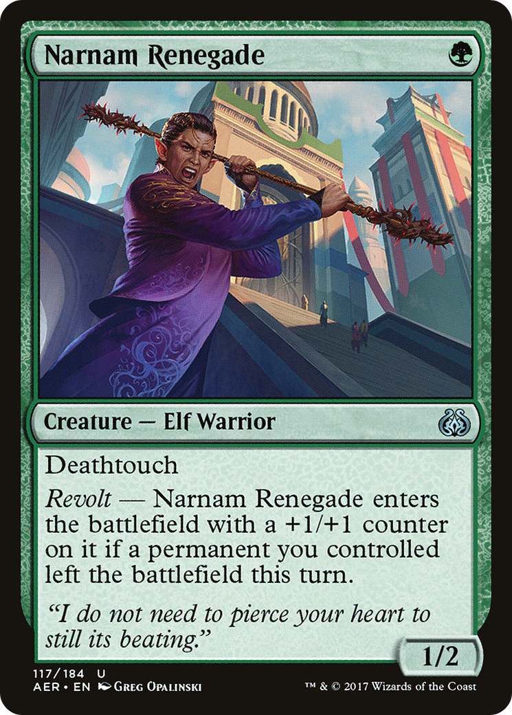 Narnam Renegade (AER-117)