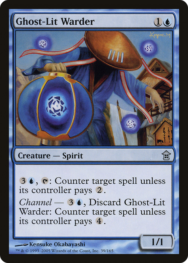 Ghost-Lit Warder (SOK-039) (Foil)