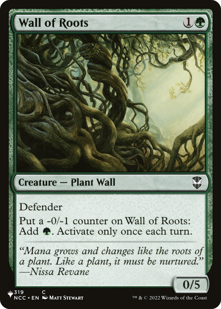 Wall of Roots (LIST-NCC-319)