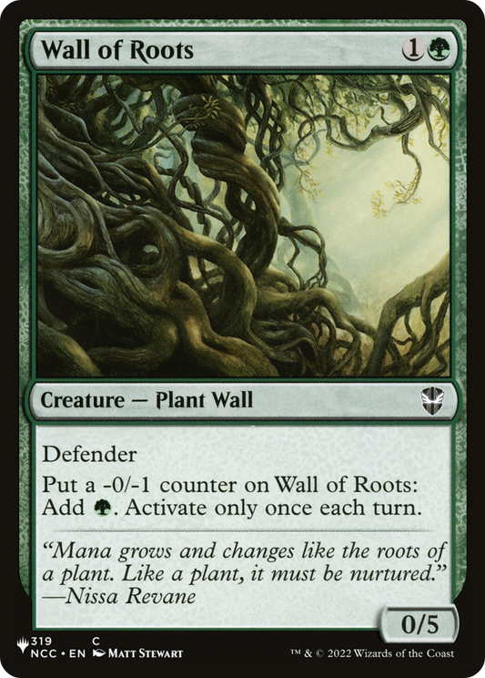 Wall of Roots (LIST-NCC-319)