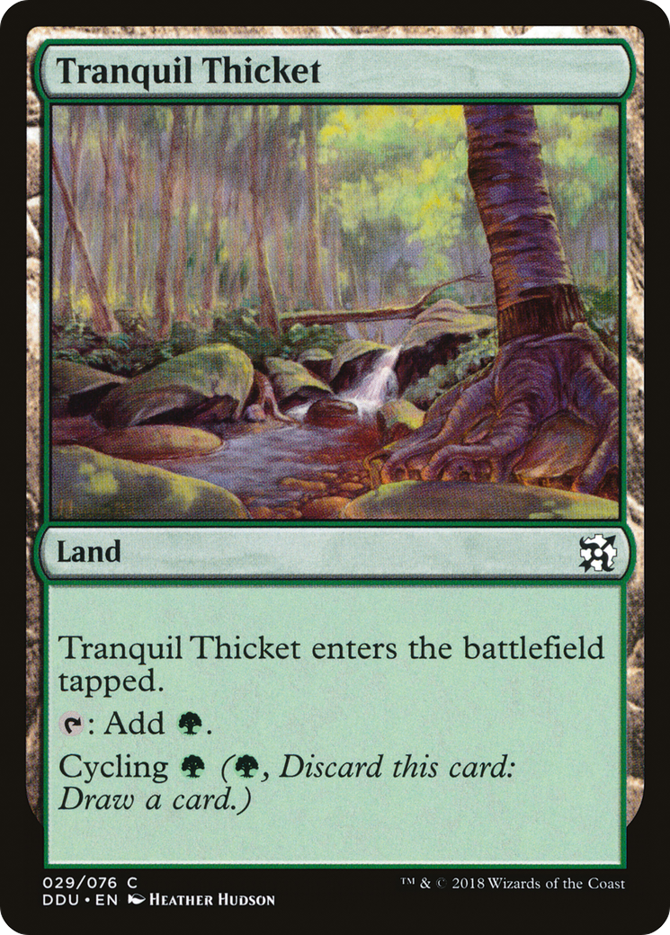 Tranquil Thicket (DDU-029)