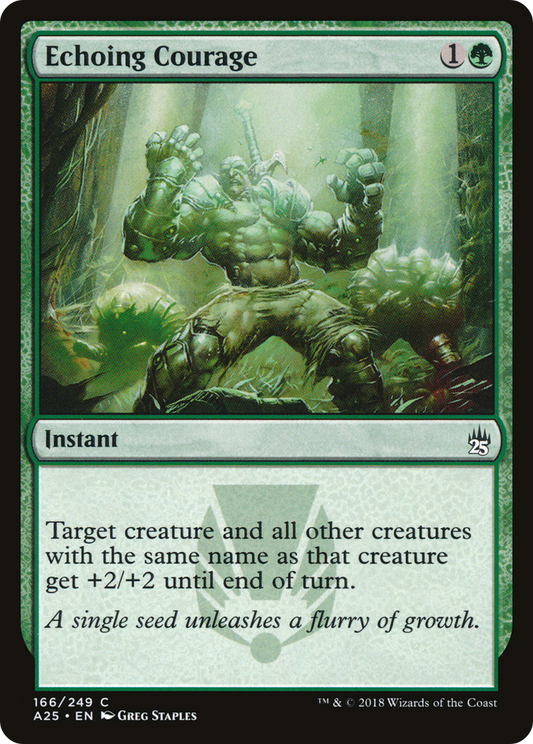Echoing Courage (A25-166) (Foil)