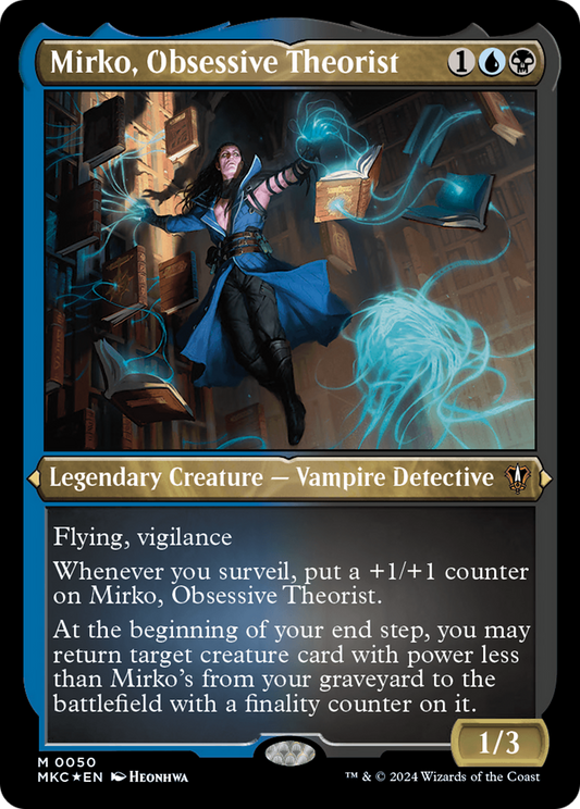 Mirko, Obsessive Theorist (MKC-050) (Display Commander) (Foil)