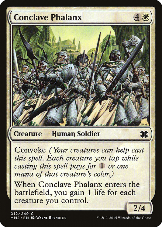 Conclave Phalanx (MM2-012) (Foil)