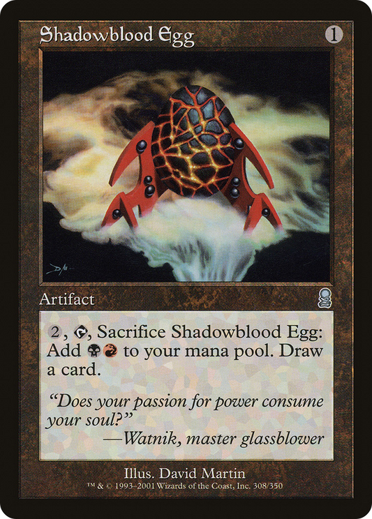 Shadowblood Egg (ODY-308) (Foil)