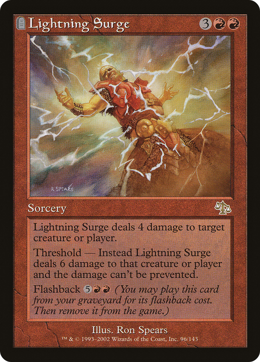 Lightning Surge (JUD-096) (Foil)